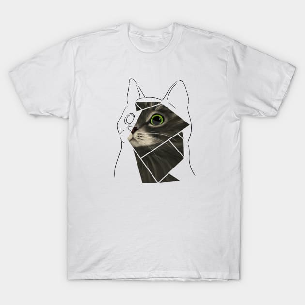 Cat T-Shirt by ImaginativeWild